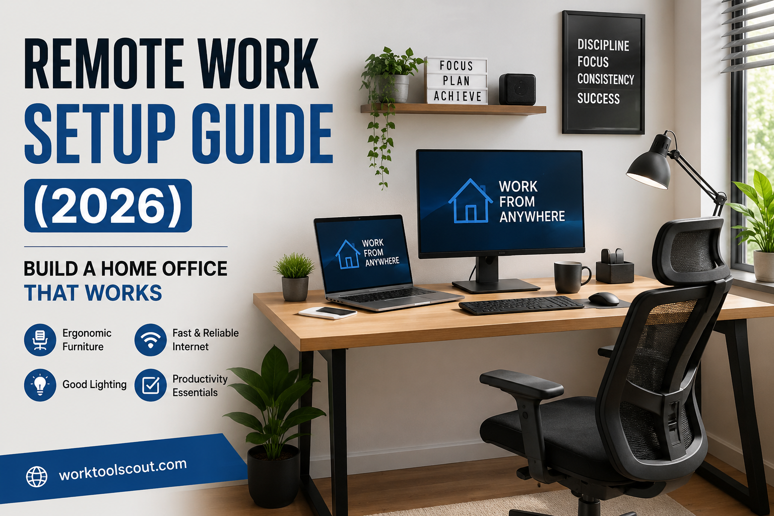 remote work setup