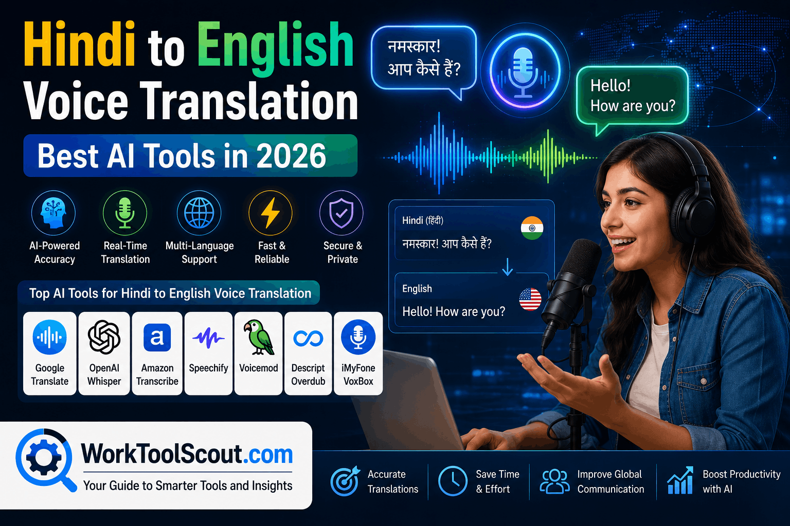 Hindi to English Voice Translation