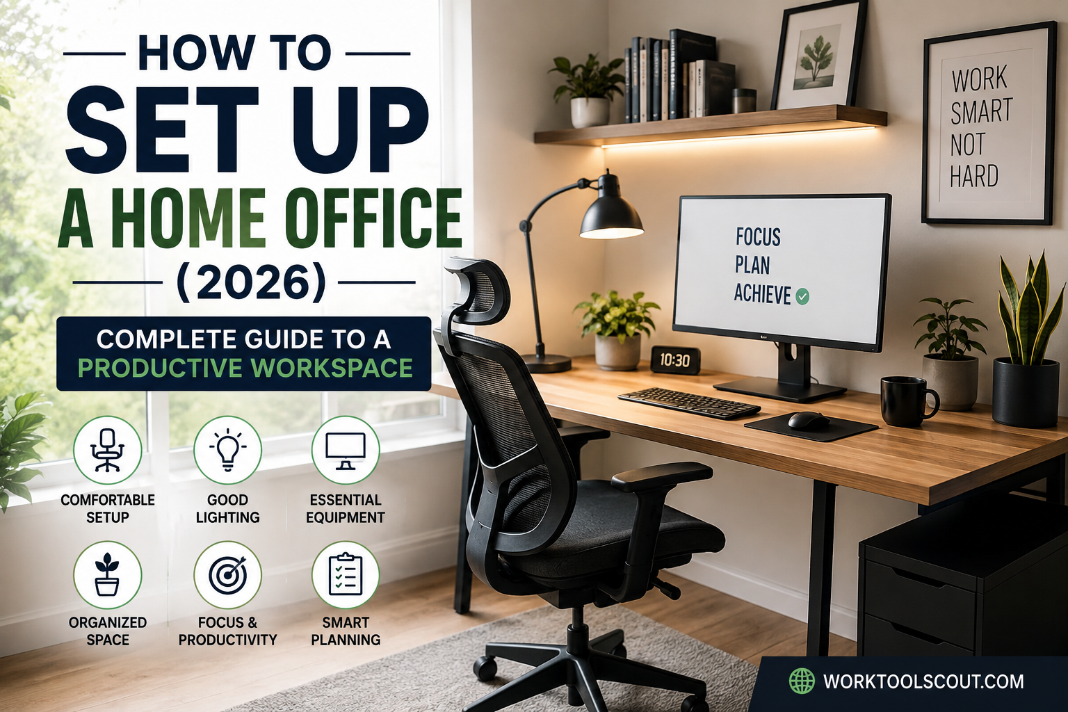 how to set up a home office