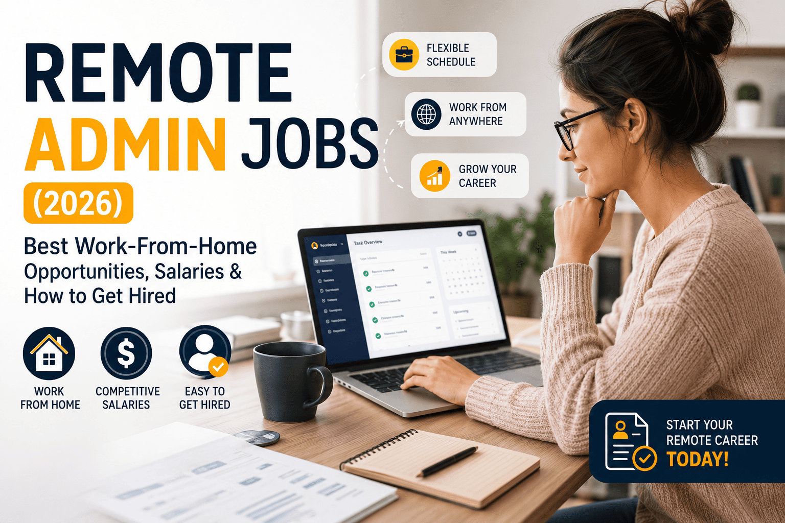 remote admin jobs