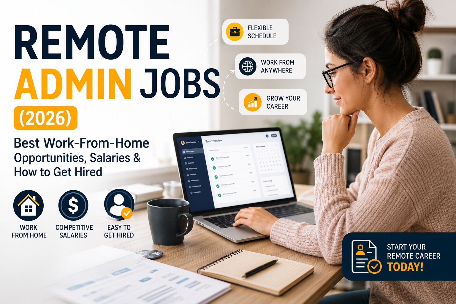 remote admin jobs
