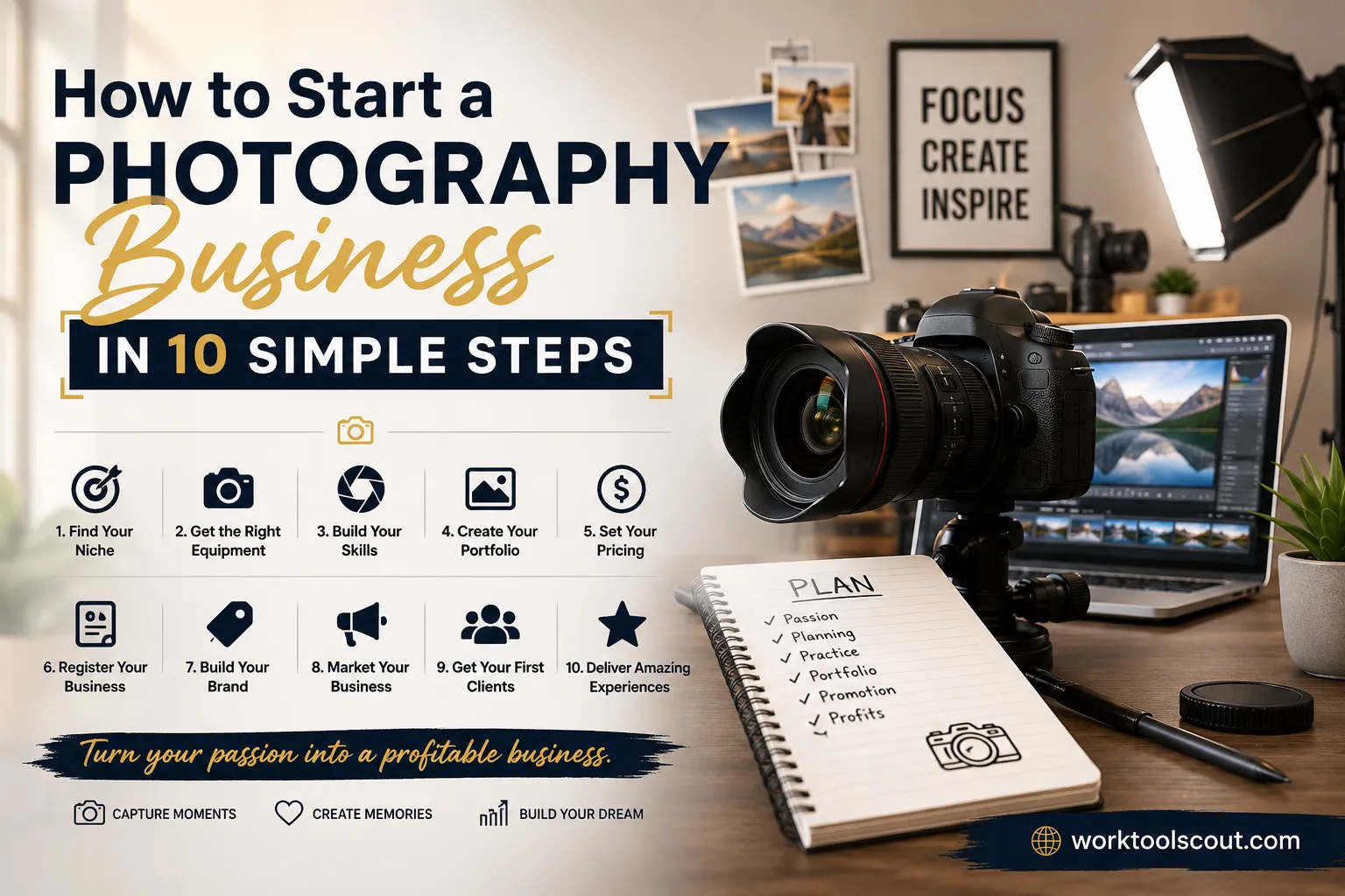 How to Start a Photography Business in 10 Simple Steps
