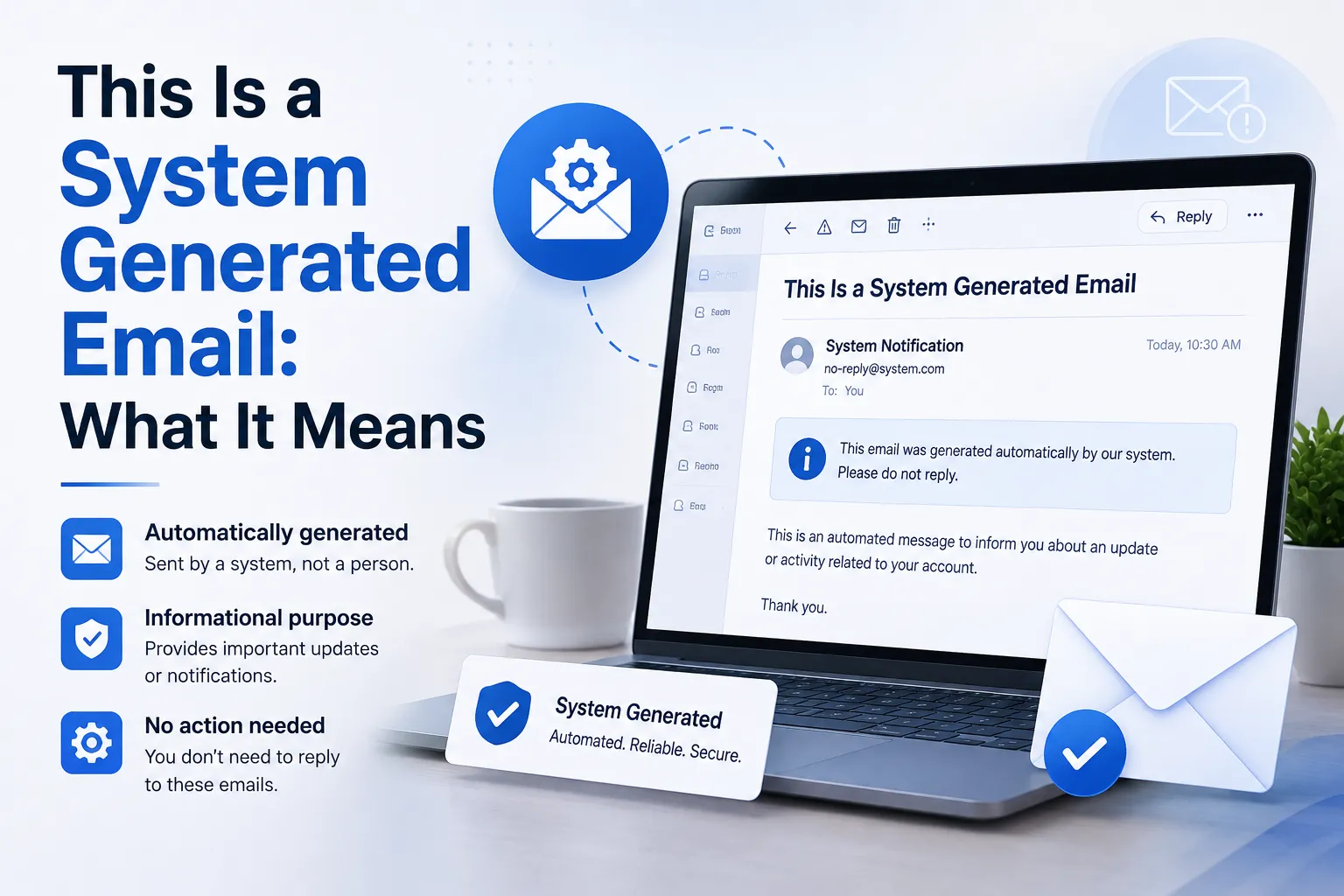 This Is a System Generated Email: