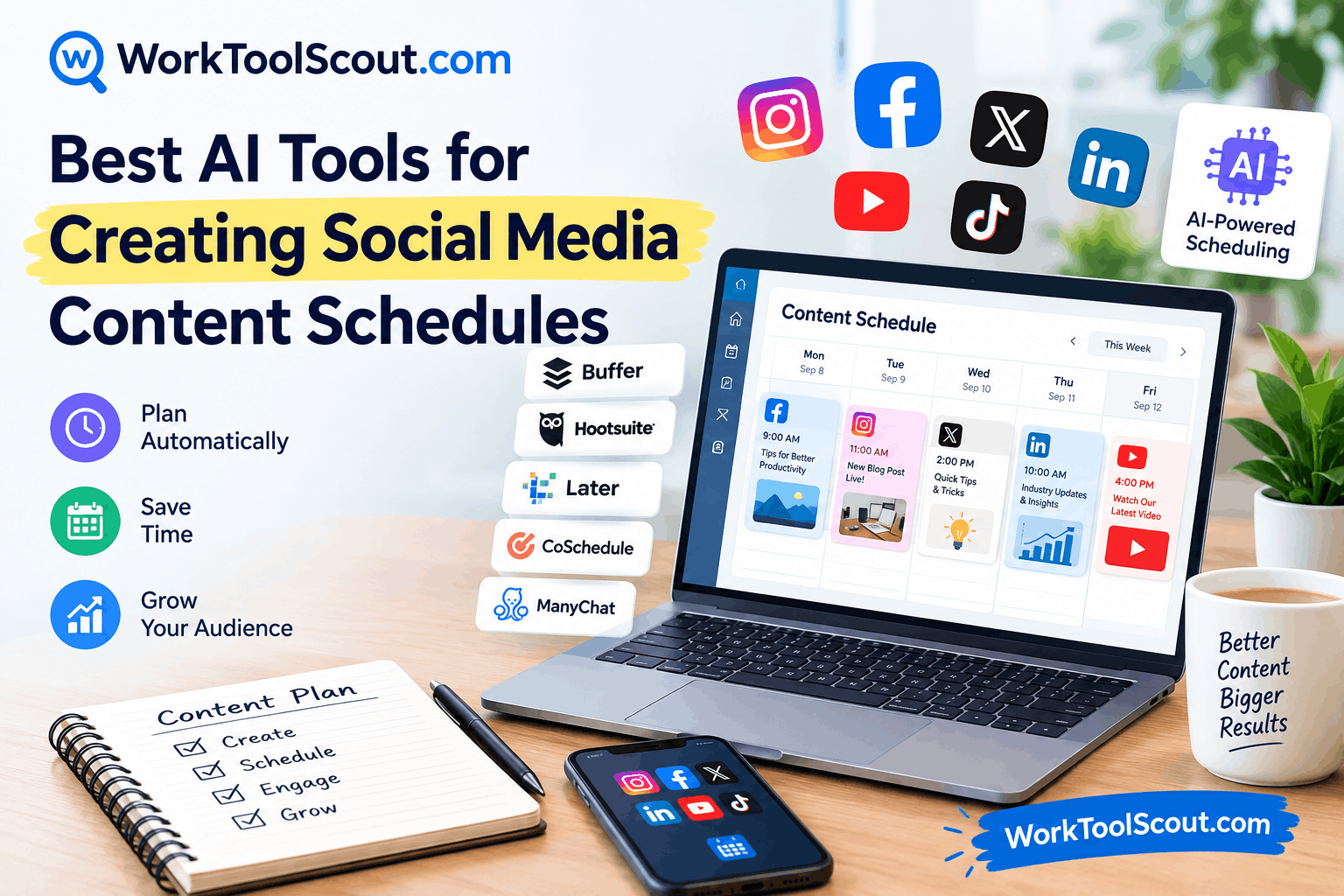 AI tools social media