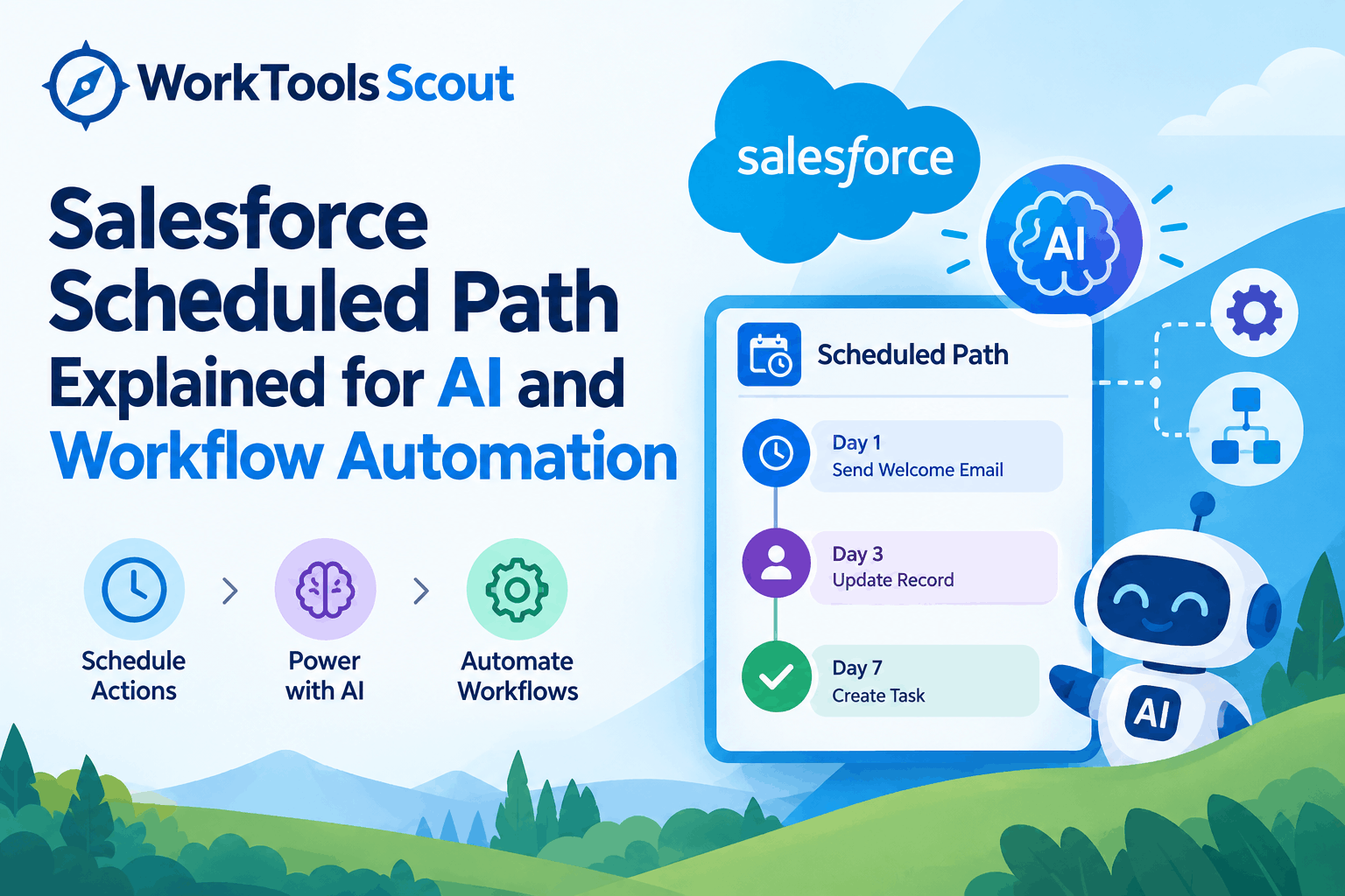 Salesforce Scheduled Path