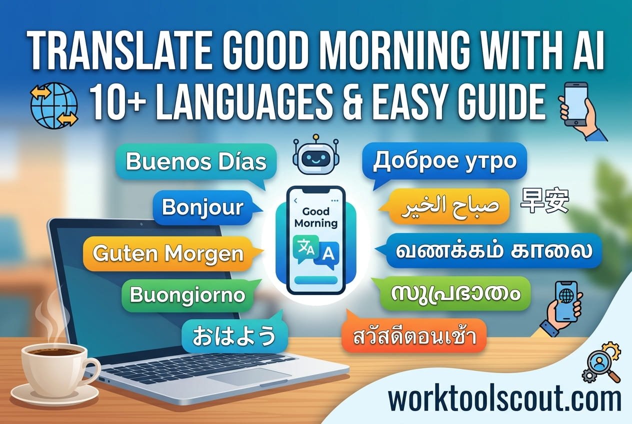 Translate Good Morning