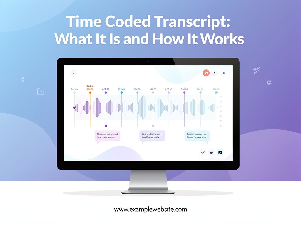 time coded transcript