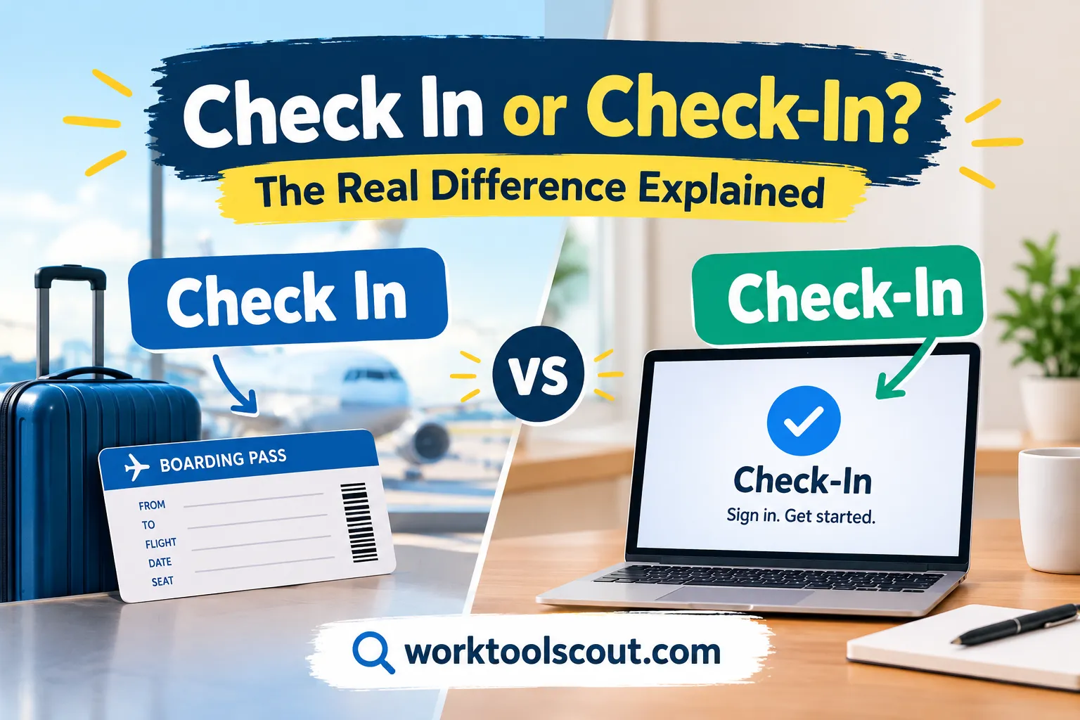 check in or check-in